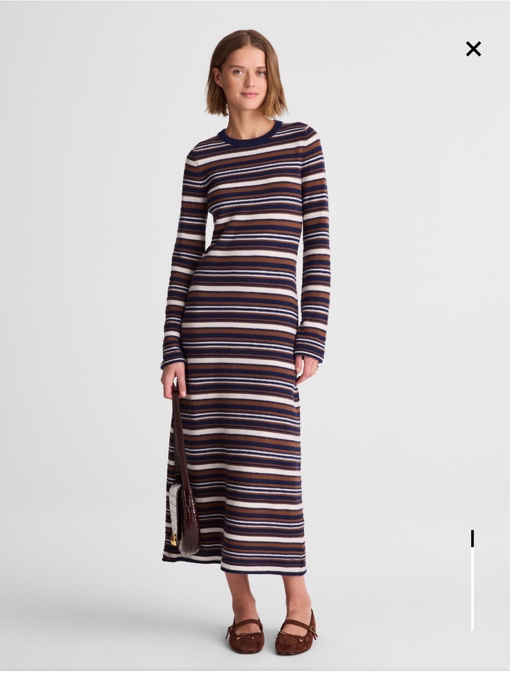 Madewell stripe sweater dress — size S